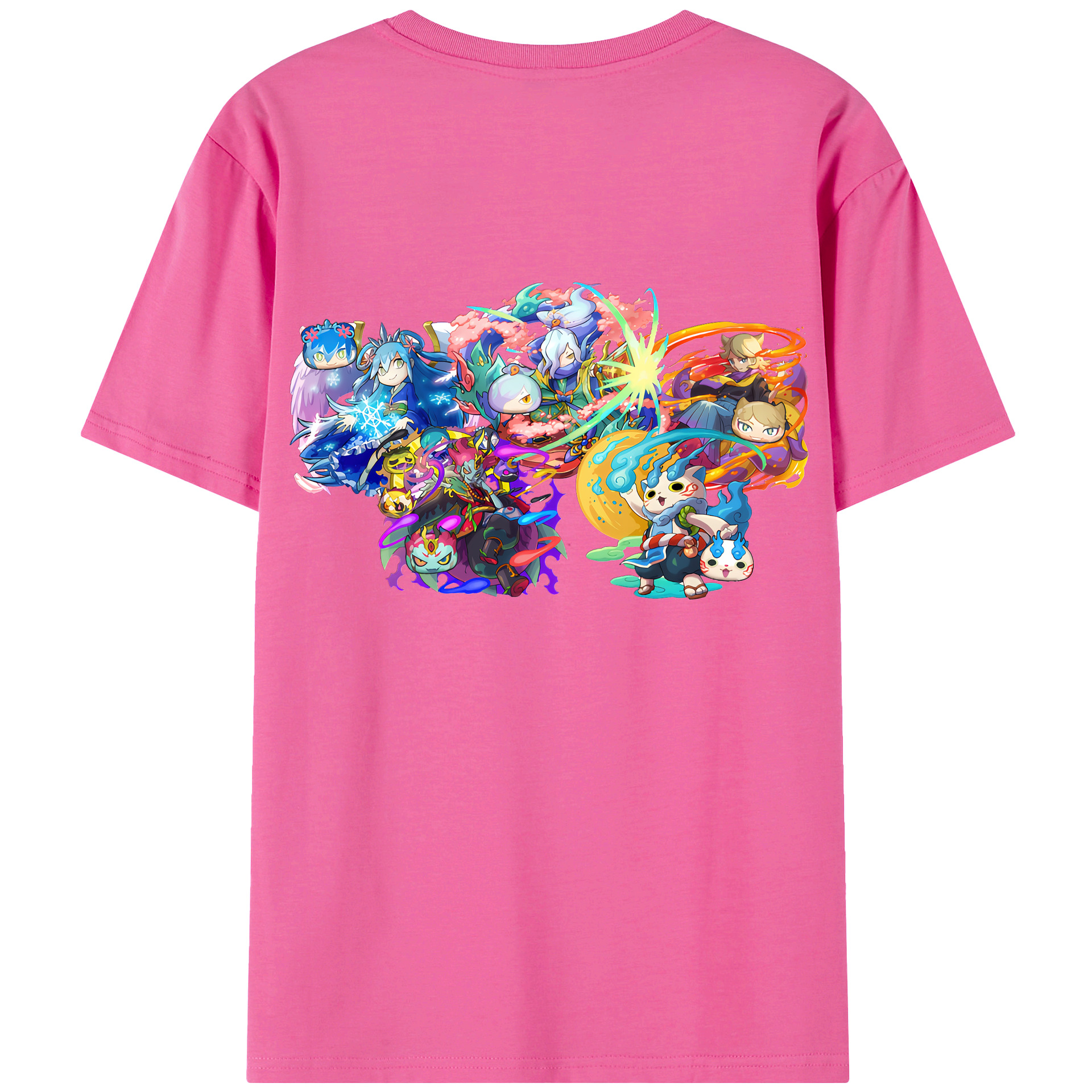 （画像用） 妖怪ウォッチ Yo-kai Watch レディース半袖Tシャツ(バックプリント)